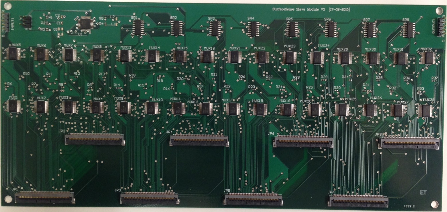 Advanced Microcontroller Board with FFC Peripherals V3I1 Real Board