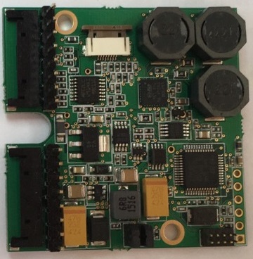 BLDC Motor Controller Top Real Board