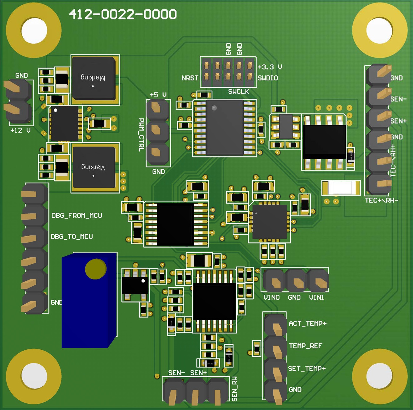 PID Controller Board for Laser Unit 3D Top