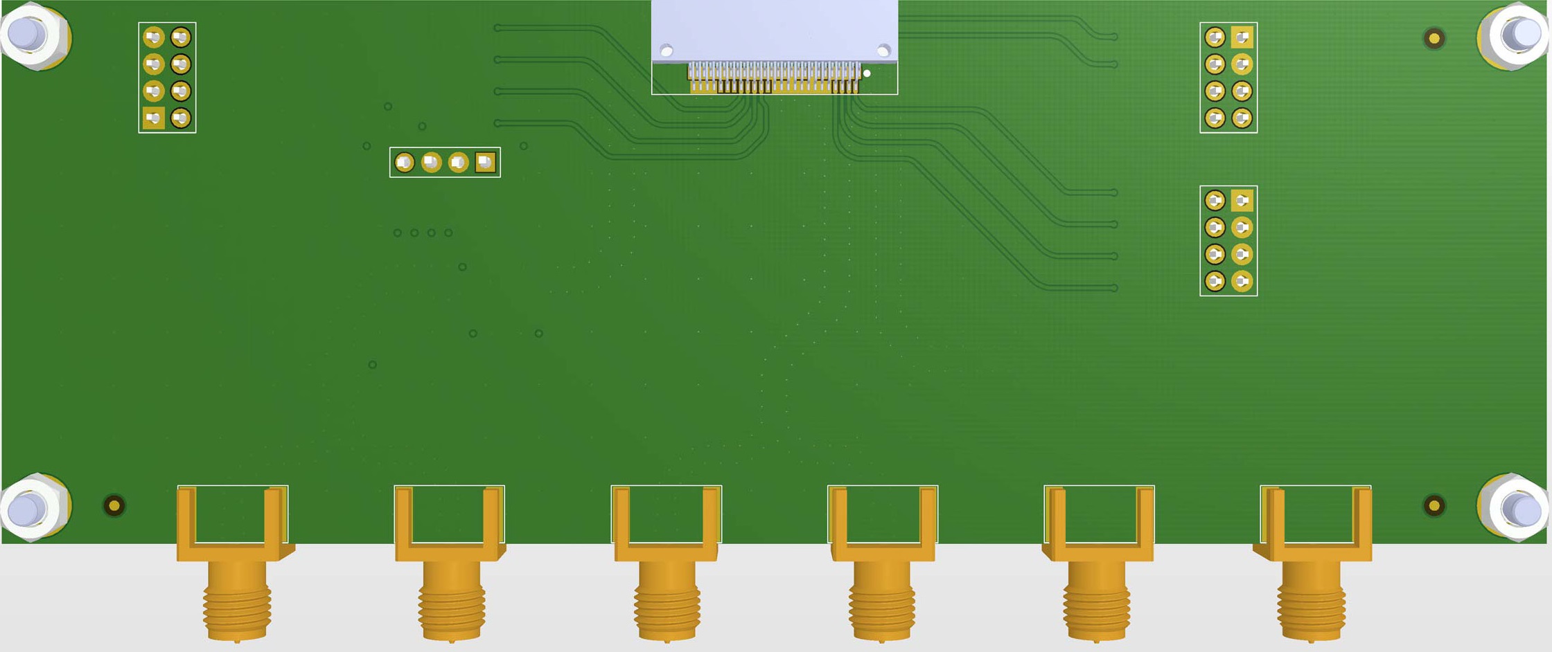 Tx Testboard PCB Bottom