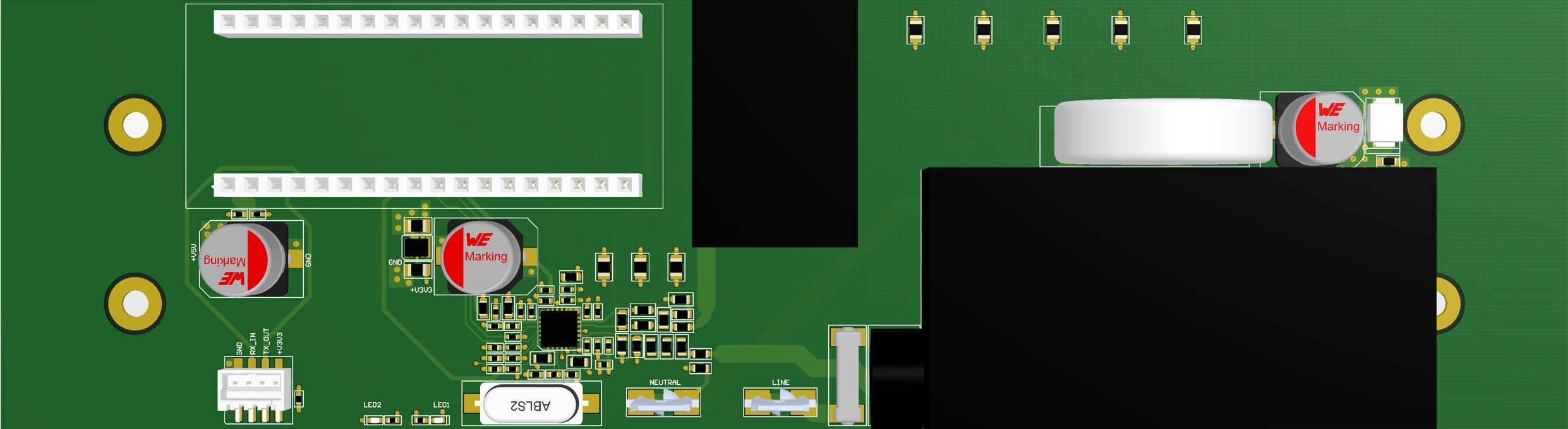 ZEF Controller Board V1I1 Top