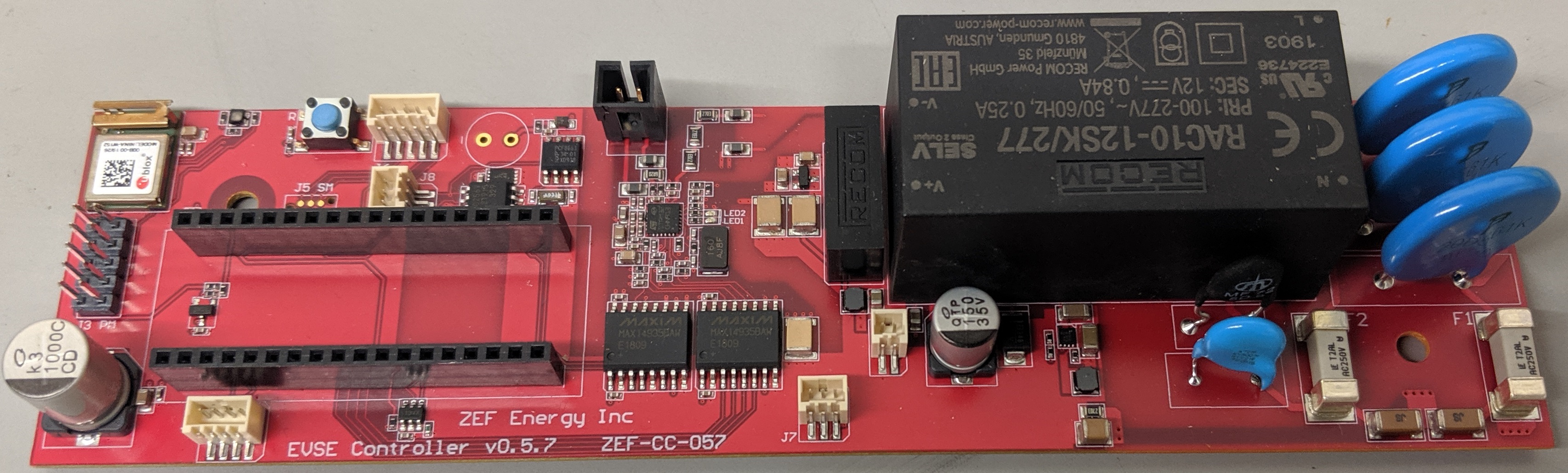 ZEF Controller Board V5I7 Real Board