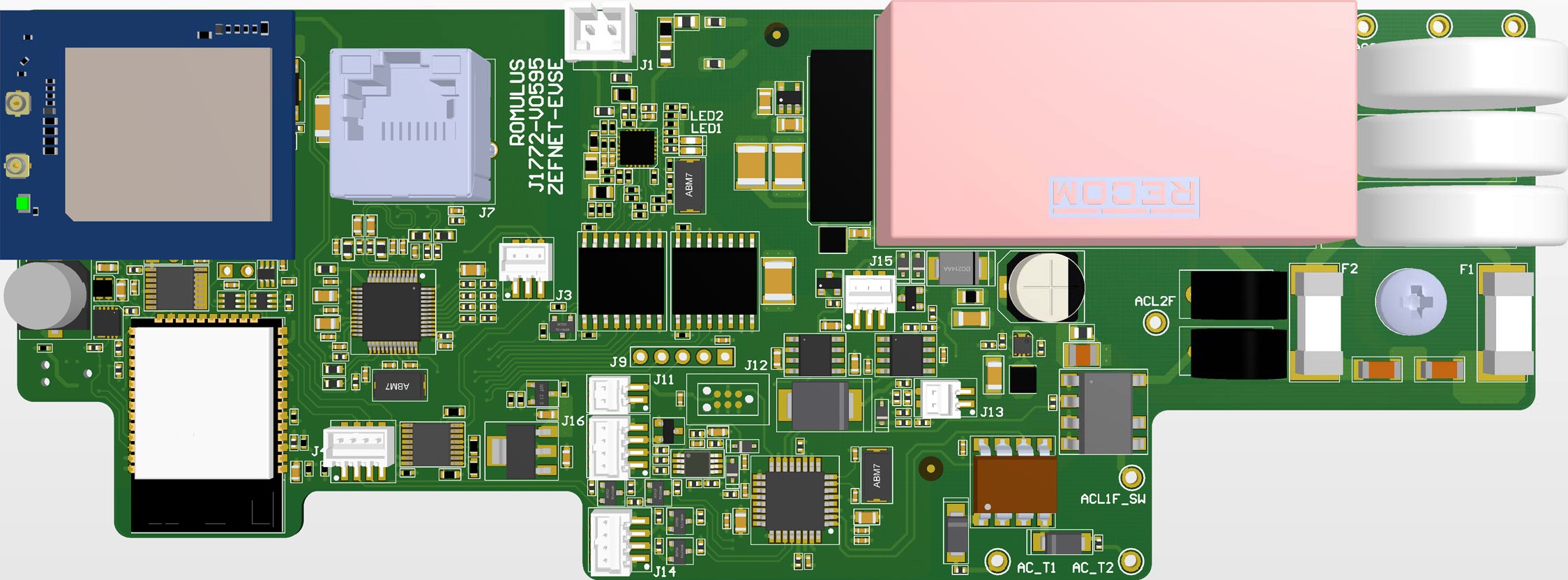 ZEF Controller Board V5I9.5 Top